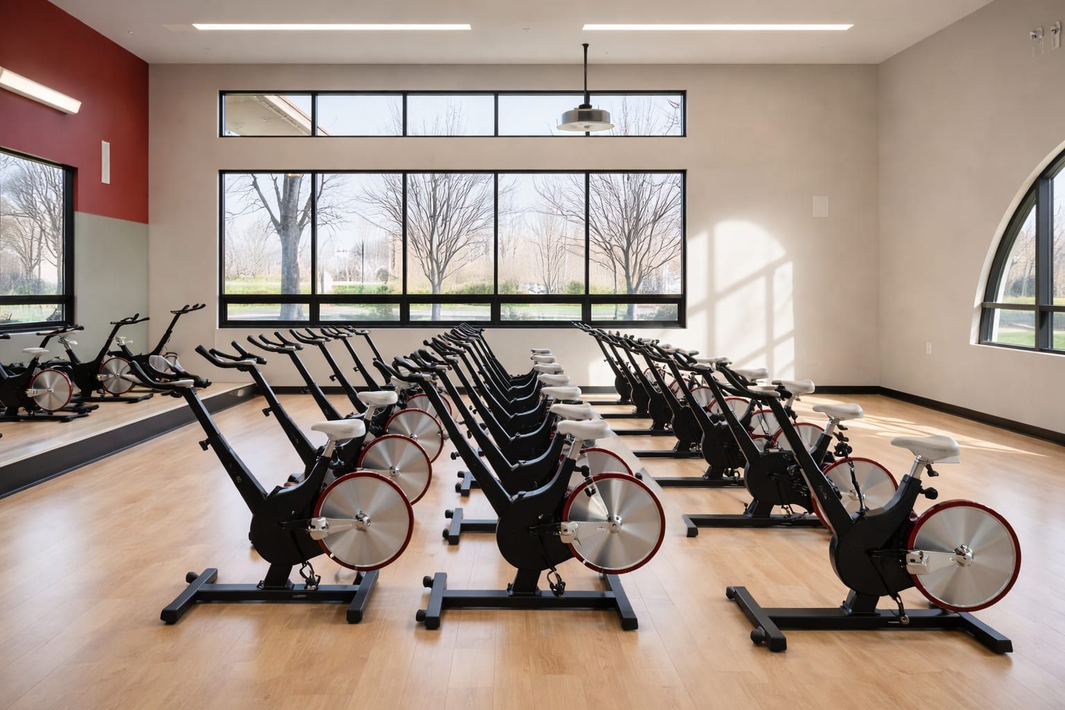 Fitness studio tenant improvement in Mountain House, California — view 2