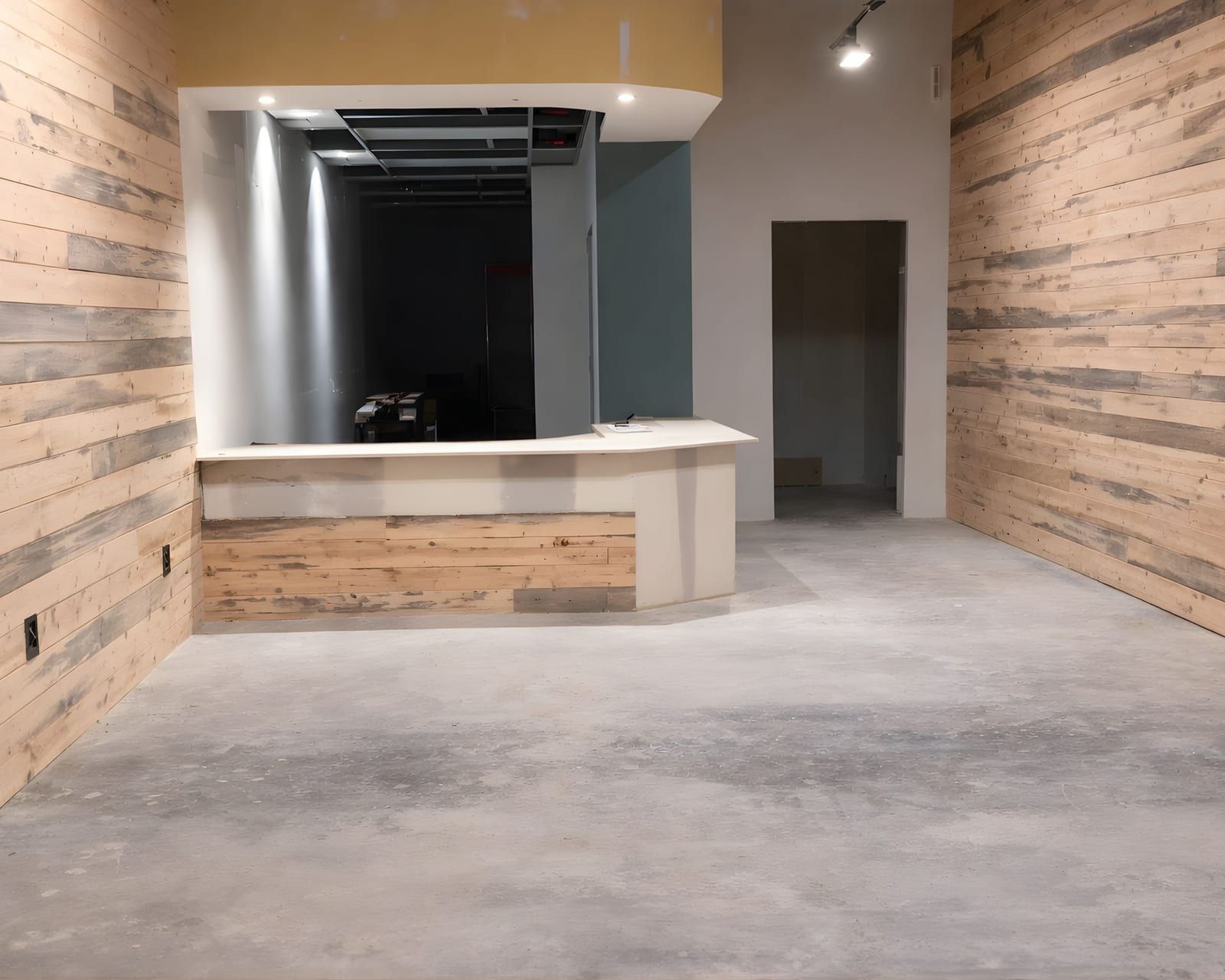 North Shore Poke restaurant build-out in Pleasanton, California — view 3