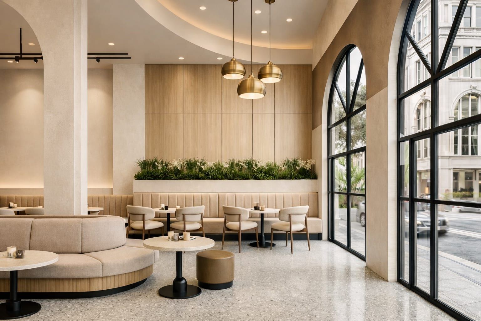 General Contractor — finished commercial space
